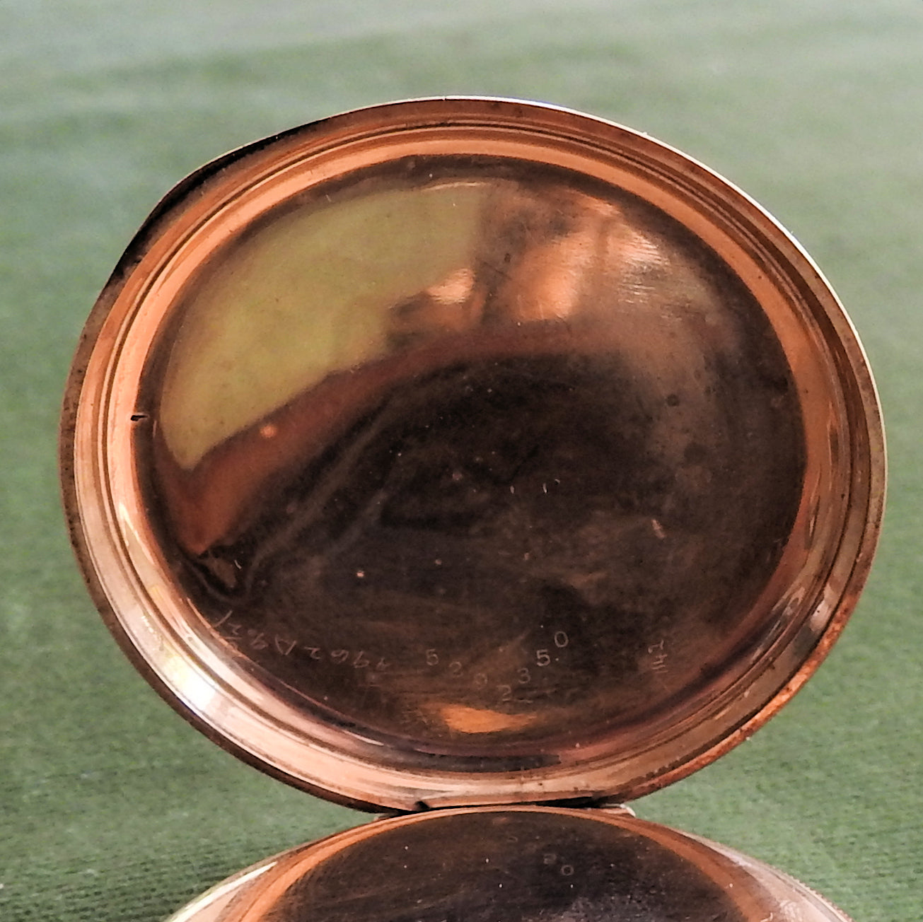 10ct Gold Elgin Full Hunter 7 Jewel Pocket Watch c.1913