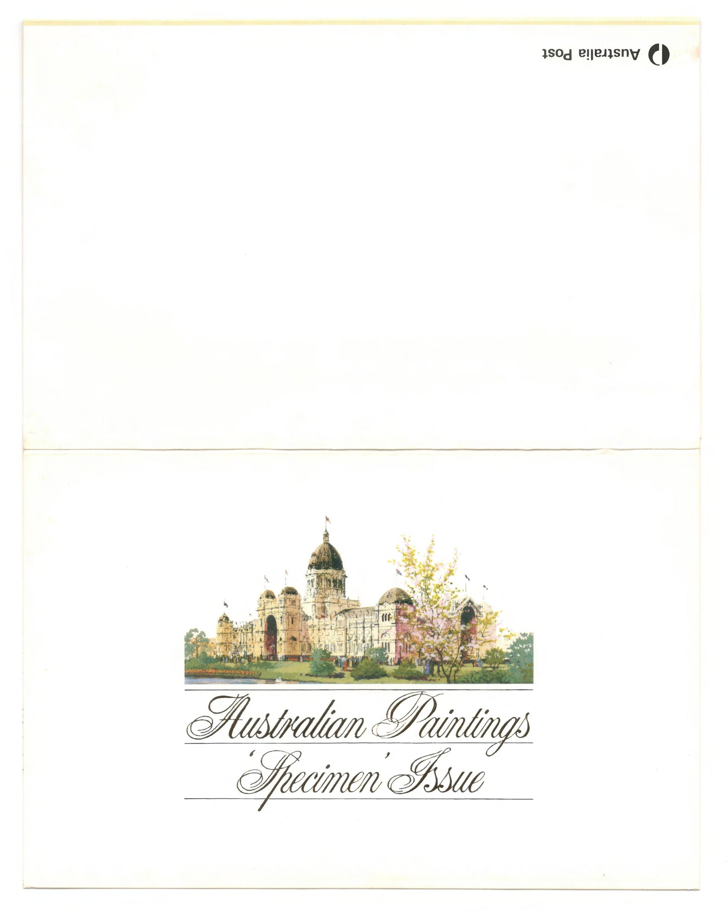 Australia 1984 Paintings Specimen Issue Stamp Pack Australia Post Pack (POP)