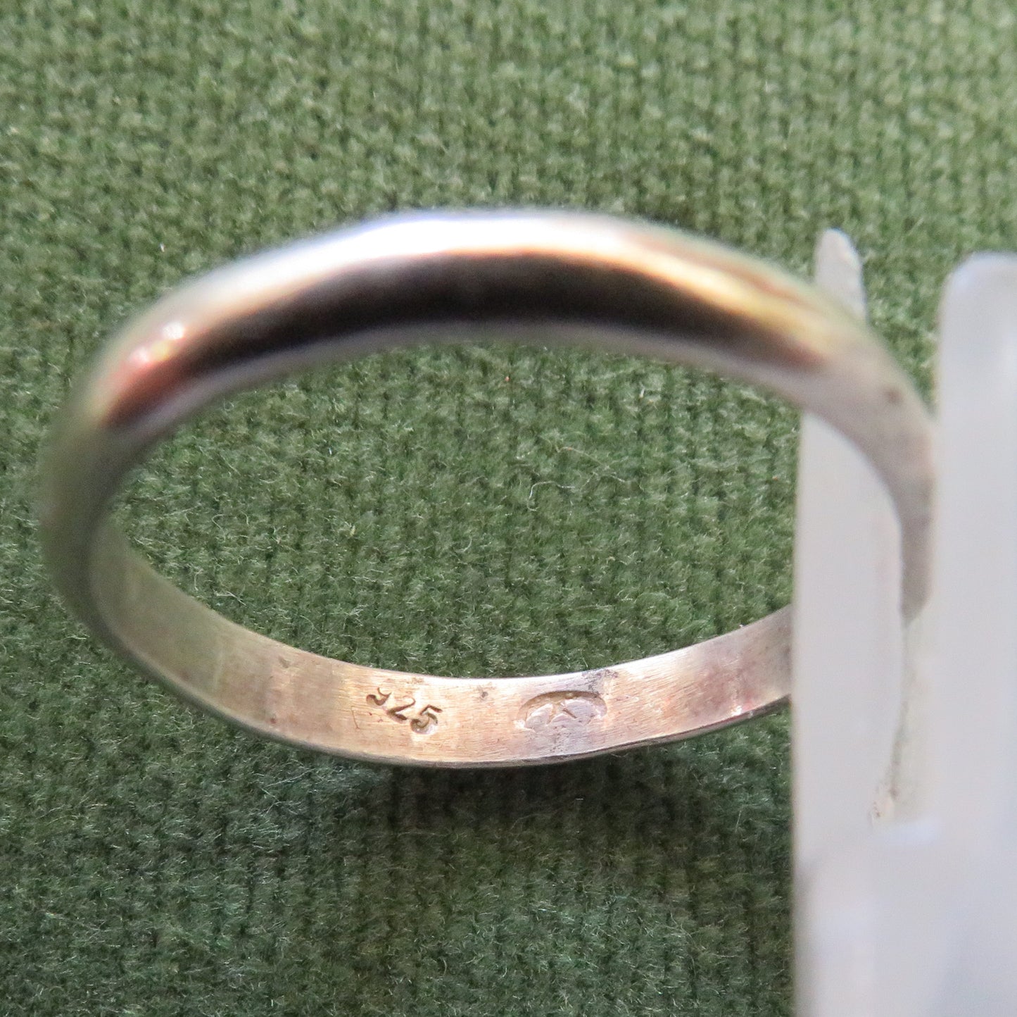 925 Silver Dome Top Wedding Ring