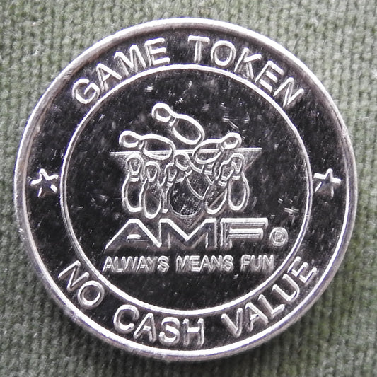 AMF Bowling Amusement Token - Always Means Fun