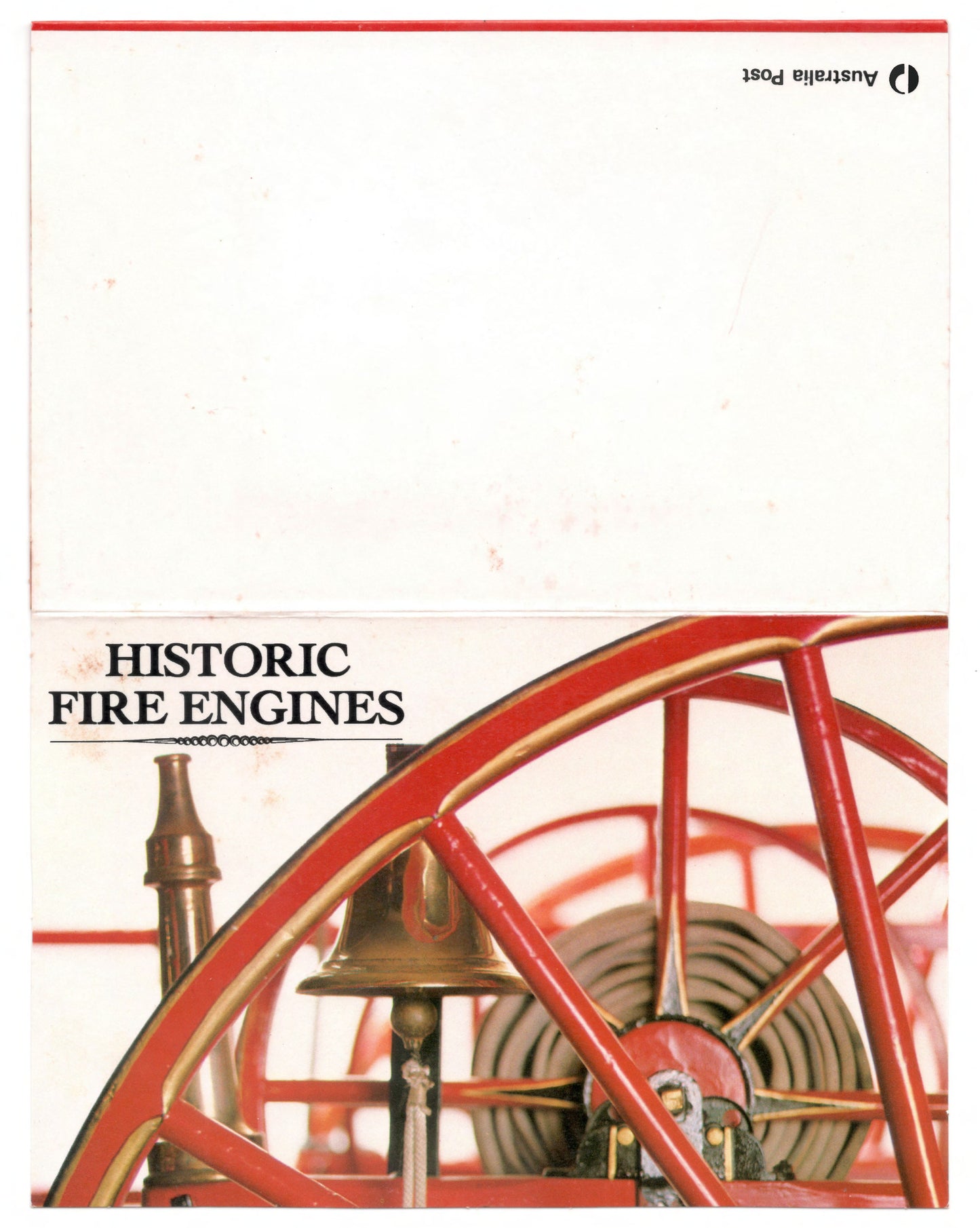 Australia 1983 Historic Fire Engines Stamp Pack Australia Post Pack (POP)