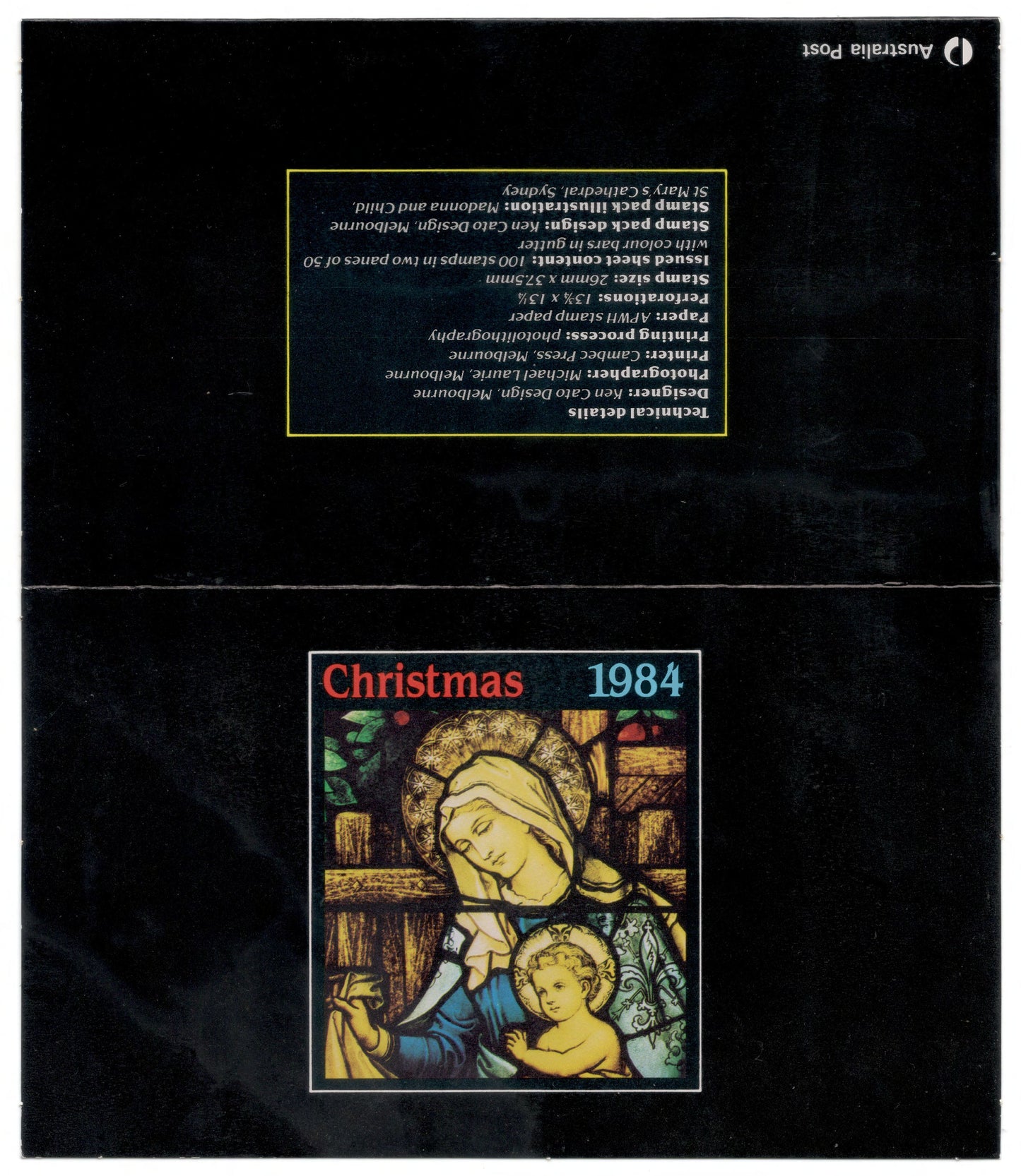 Australia 1984 Christmas Stamp Pack Australia Post Pack (POP)