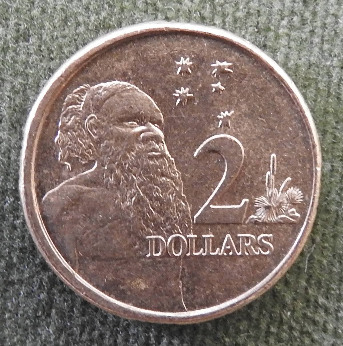 Australian 2020 2 Dollar Aboriginal Elder Queen Elizabeth Coin