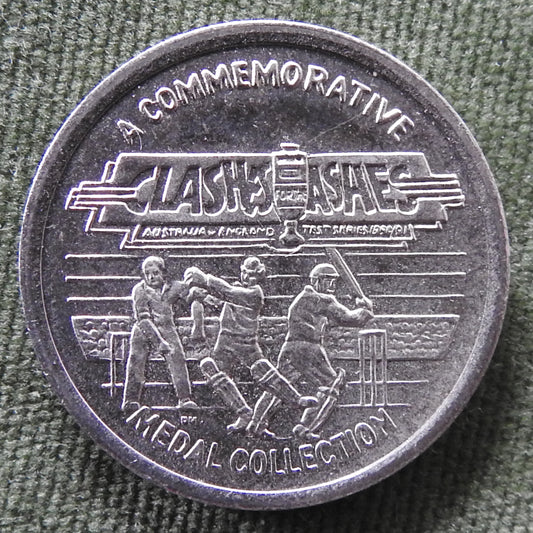 1990-1991 Classic Ashes Peter Taylor Commemorative Medallion