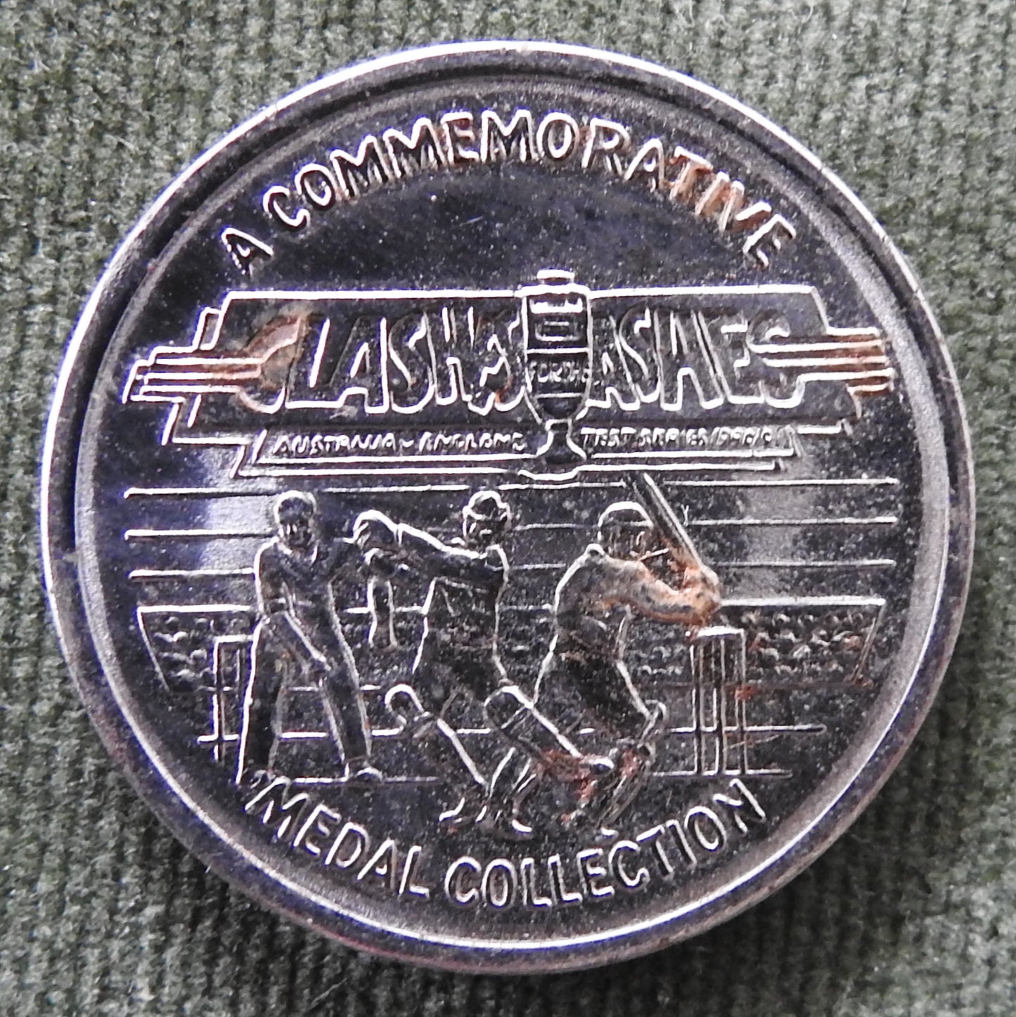 1990-1991 Classic Ashes Simon O'Donnell Commemorative Medallion