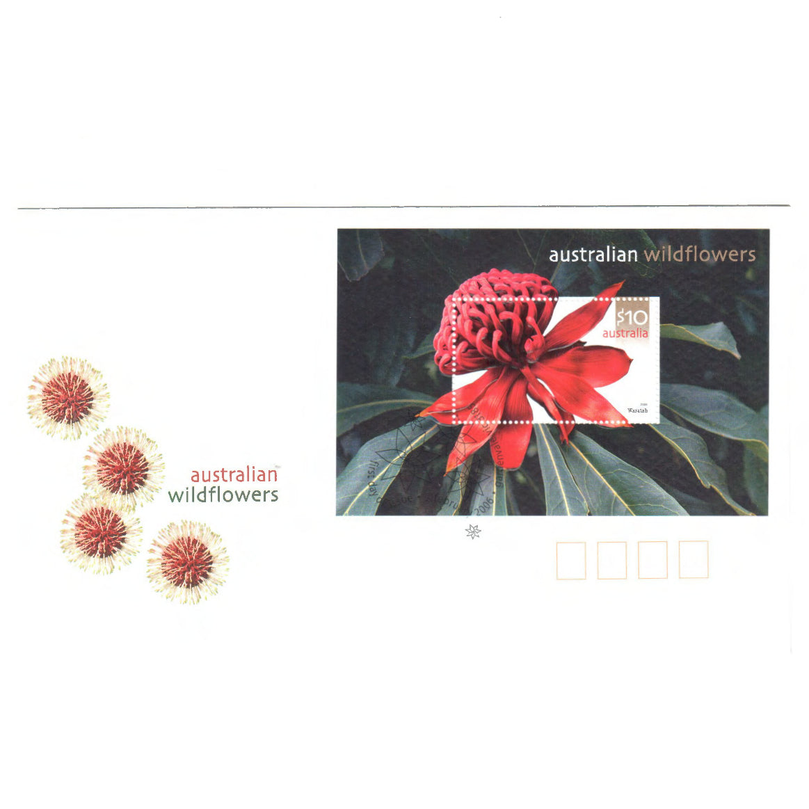 Australia 2006 FDC Australian Flowers