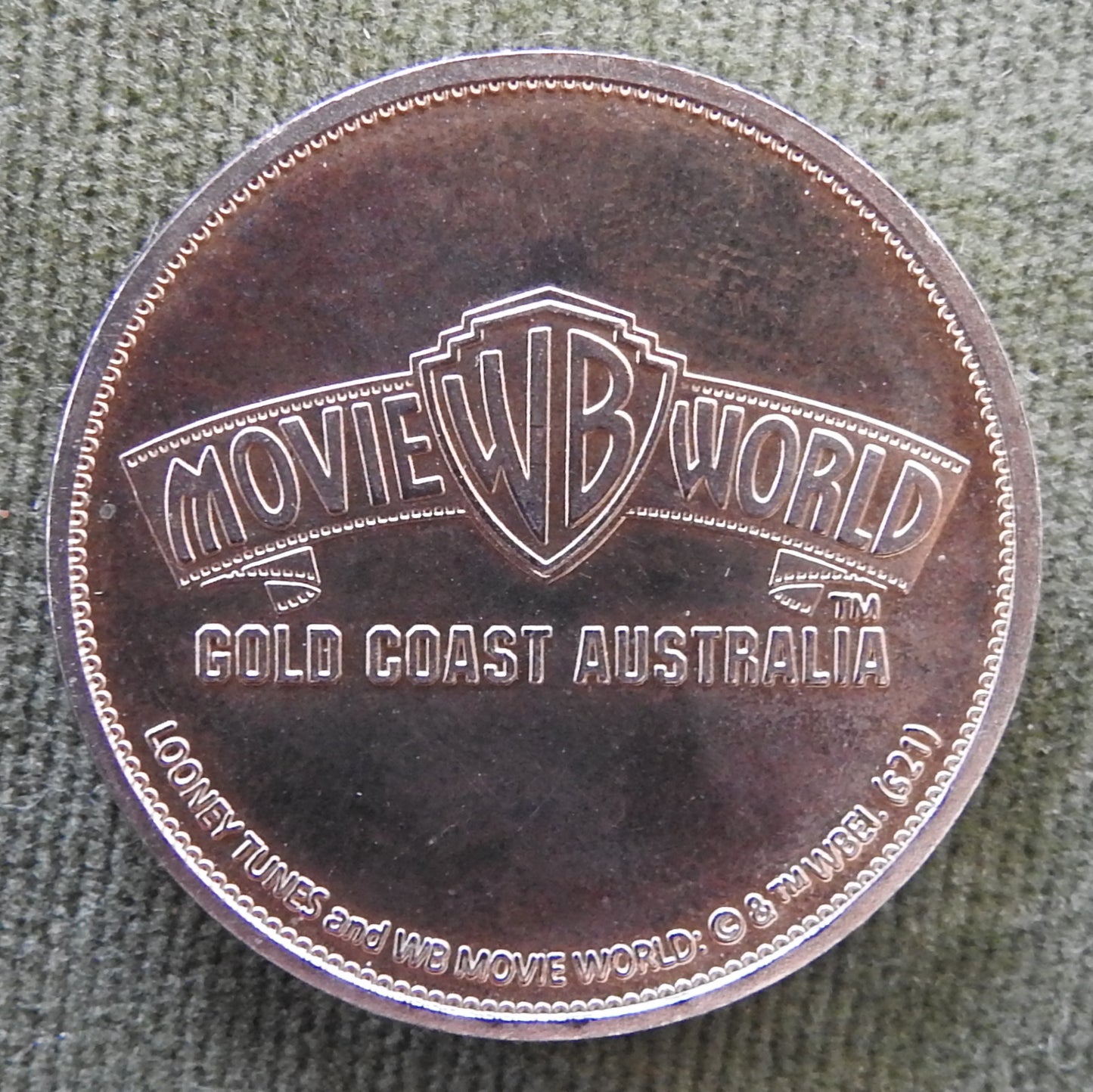 Australian Warner Bros Movie World Gold Coast Token - Tweety Bird