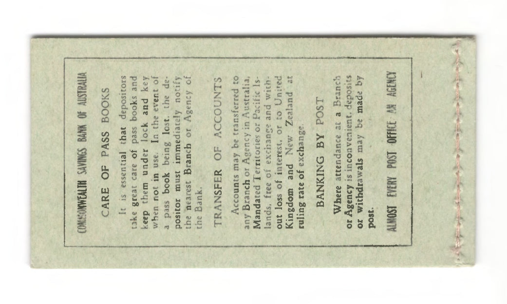 Australian 1952 KGVI Stamp Booklet Of 12 3 1/2d Stamps 3/6d