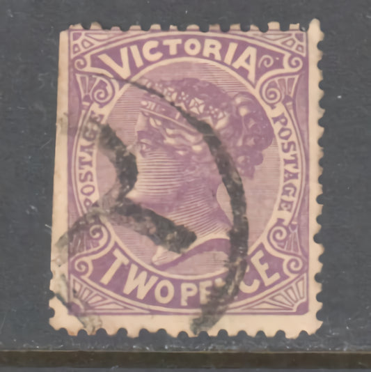 Victoria 1901-02 Two Pence Violet Queen Victoria Stamp - Cancelled