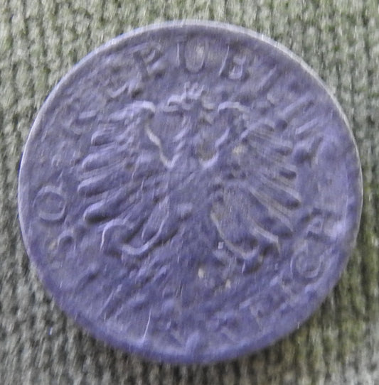 Austria 1947 1 Groschen Austrian Coat of Arms Coin