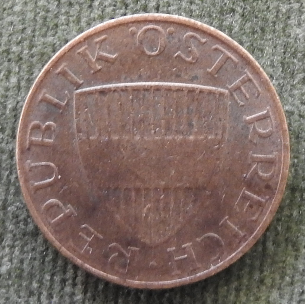 Austria 1969 50 Groschen Coin
