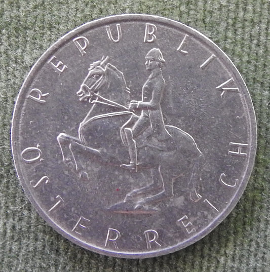 Austria 1972 5 Schilling Coin