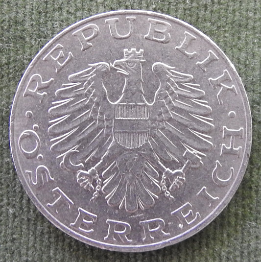 Austria 1976 10 Schilling Woman's Head Coin