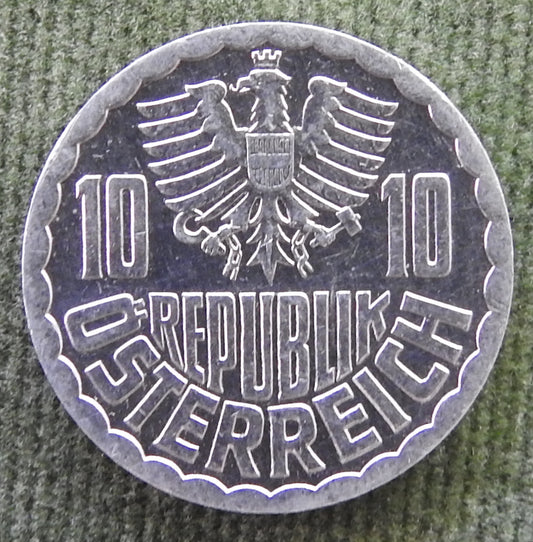 Austria 1991 10 Groschen Austrian Coat of Arms Coin