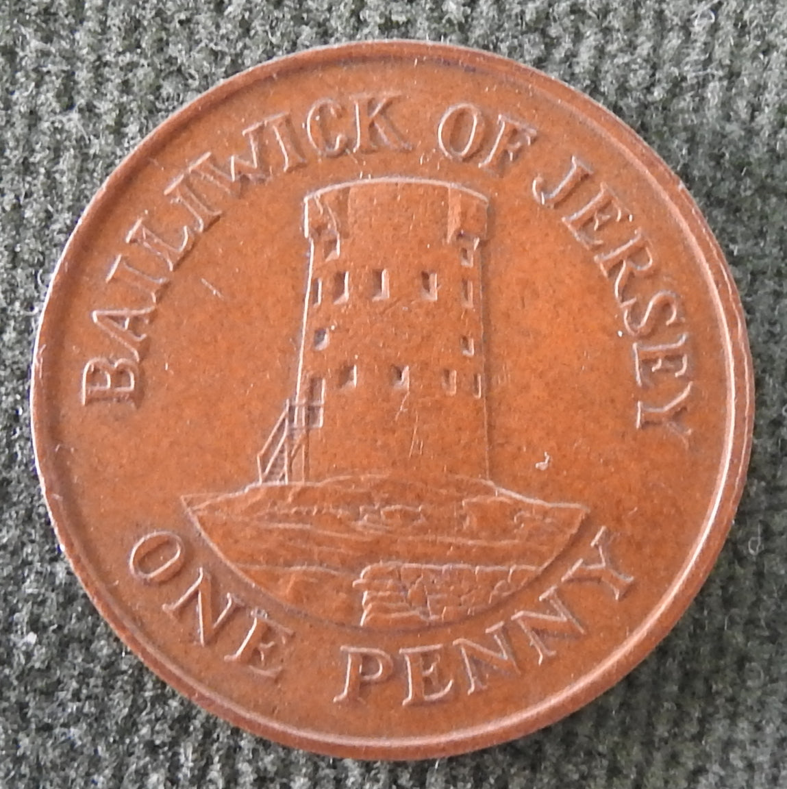 Bailiwick Of Jersey 1987 1 Penny Coin - Circulated