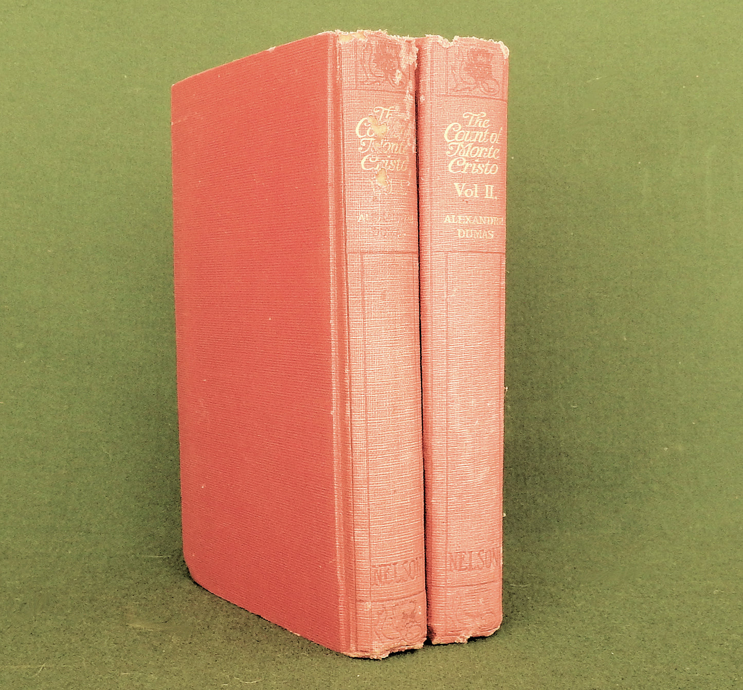 The Count of Monte Cristo in 2 Volumes by Alexandre Dumas book