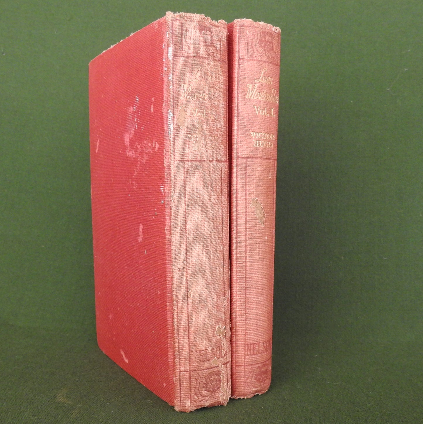 Les Miserables in 2 volumes Victor Hugo book