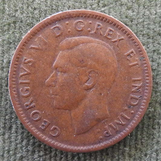 Canada 1943 1 Cent King George VI Coin