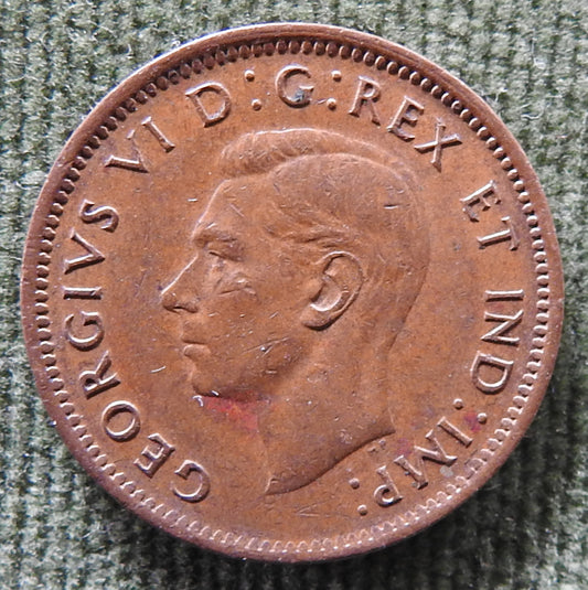Canada 1947 1 Cent King George VI Coin