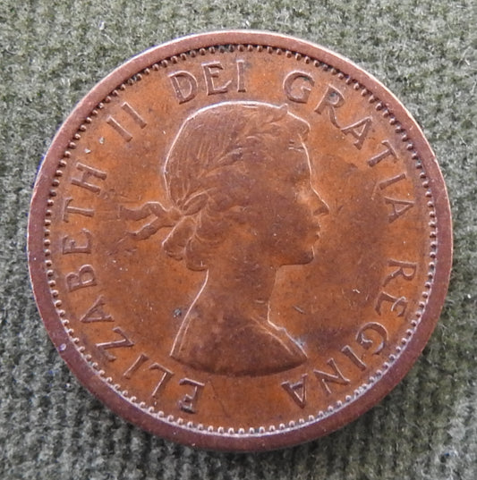 Canada 1964 1 Cent King George VI Coin
