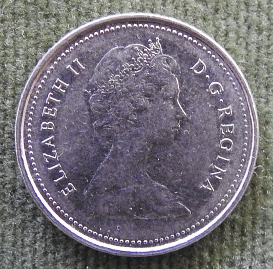 Canada 1980 10 Cent Queen Elizabeth II Coin