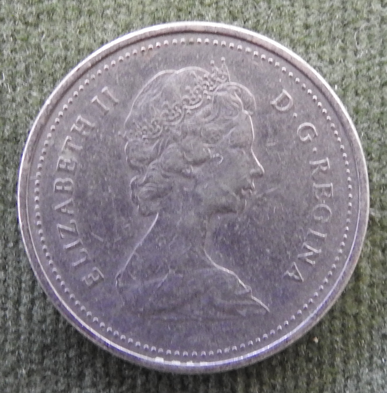 Canada 1985 5 Cent Coin Queen Elizabeth II North American Beaver