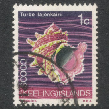 Cocos (Keeling) Islands 1969 1 Cent Multicoloured Decimal Currency Animals of the Cocos Islands Stamp