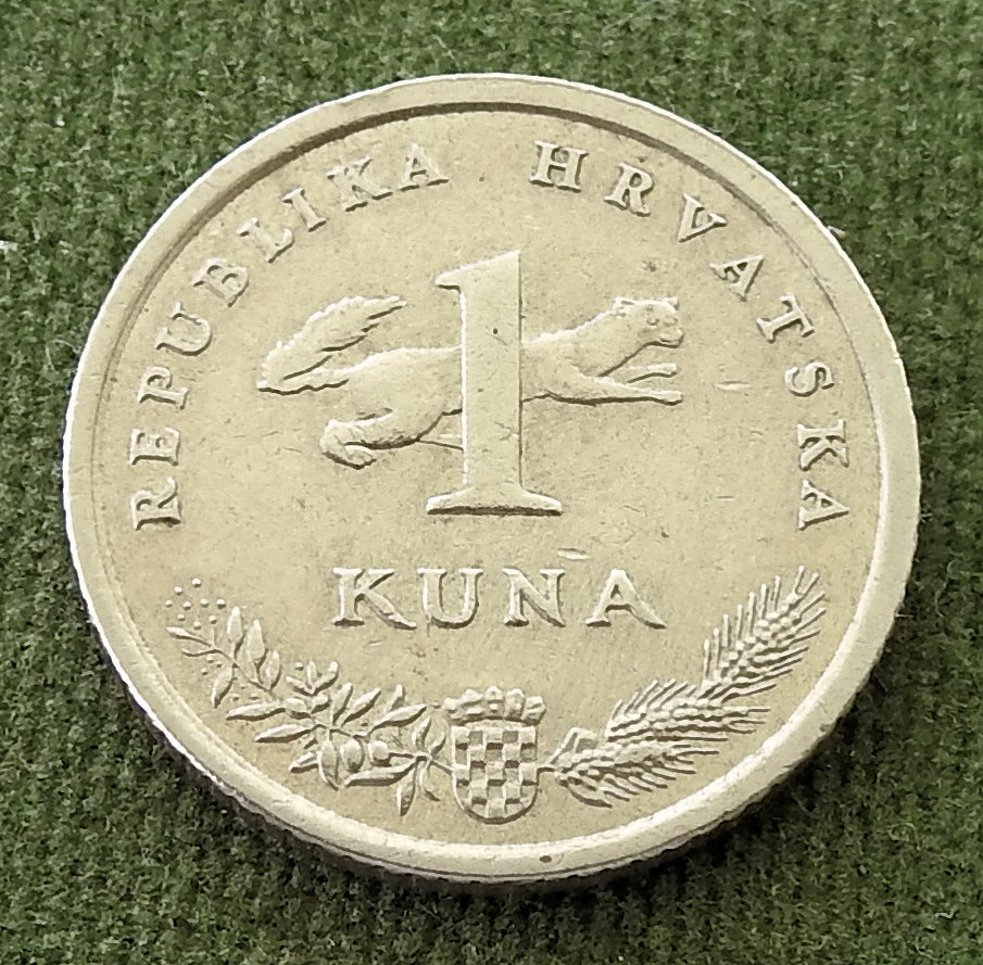 Croatia 2005 1 Kuna Coin Nightingale