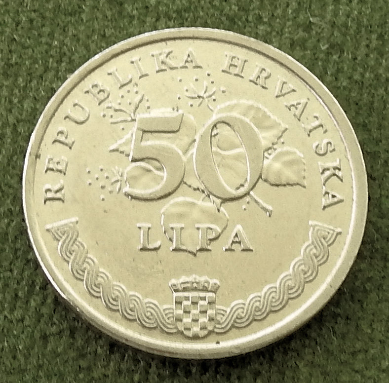 Croatia 2005 50 Lipa Coin Velebit Degenia