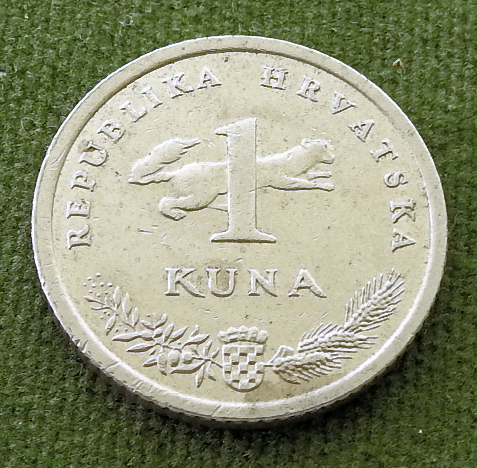 Croatia 2009 1 Kuna Coin Nightingale