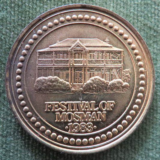 Festival Of Mosman 1983 Commemorative Medallion / Token