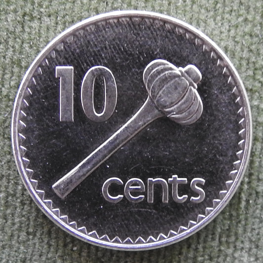 Fiji 1998 10 Cent Queen Elizabeth Coin