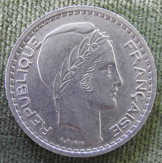French 1948 10 Franc Coin - Circulated