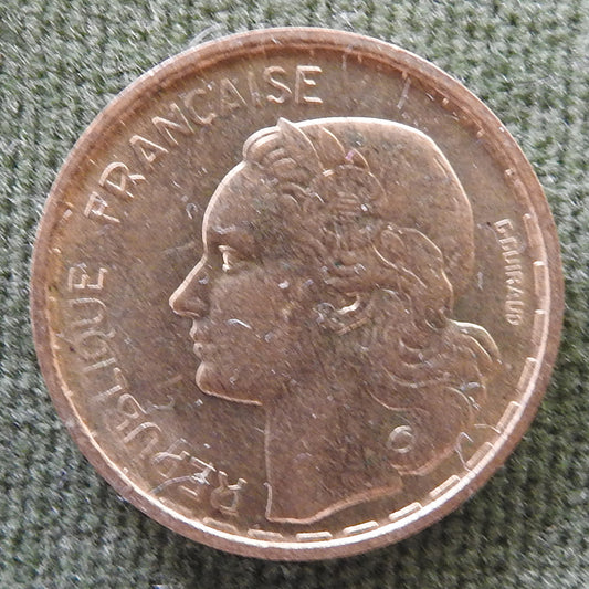 French 1951 10 Franc Coin