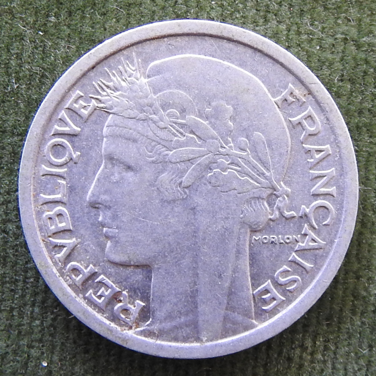 French 1959 1 Franc Coin