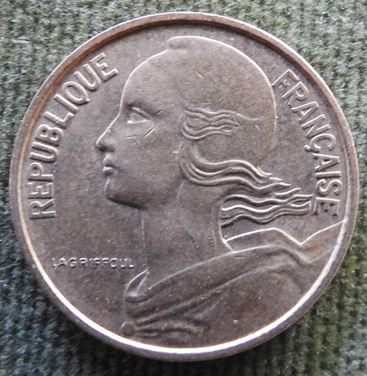 French 1963 10 Centimes Coin - Circulated