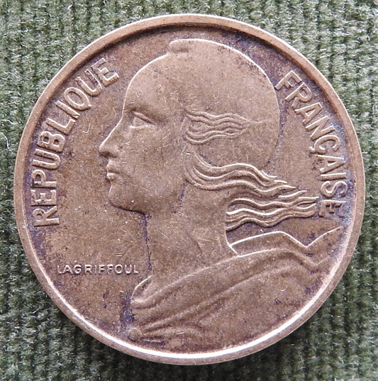 French 1968 10 Centimes Coin - Circulated