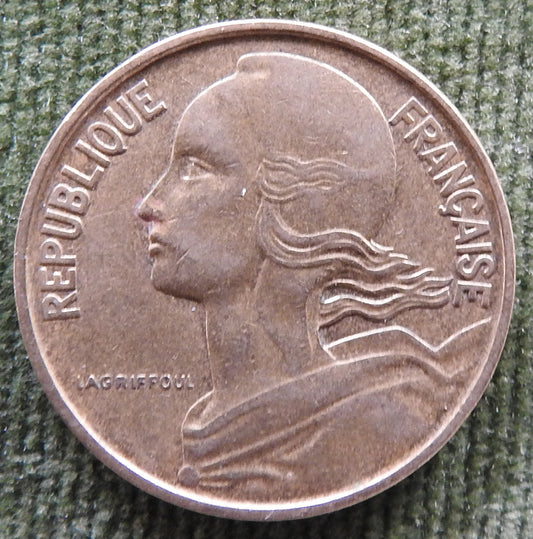French 1972 10 Centimes Coin - Circulated