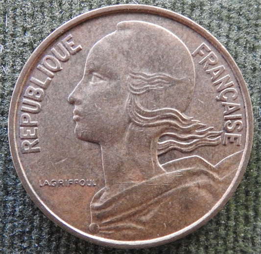 French 1976 10 Centimes Coin - Circulated