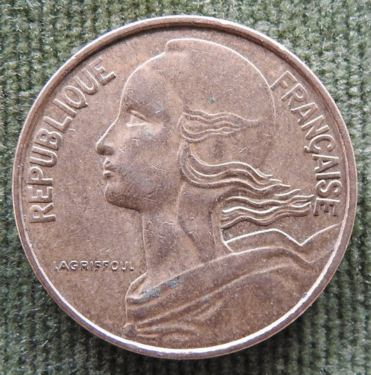 French 1977 10 Centimes Coin - Circulated