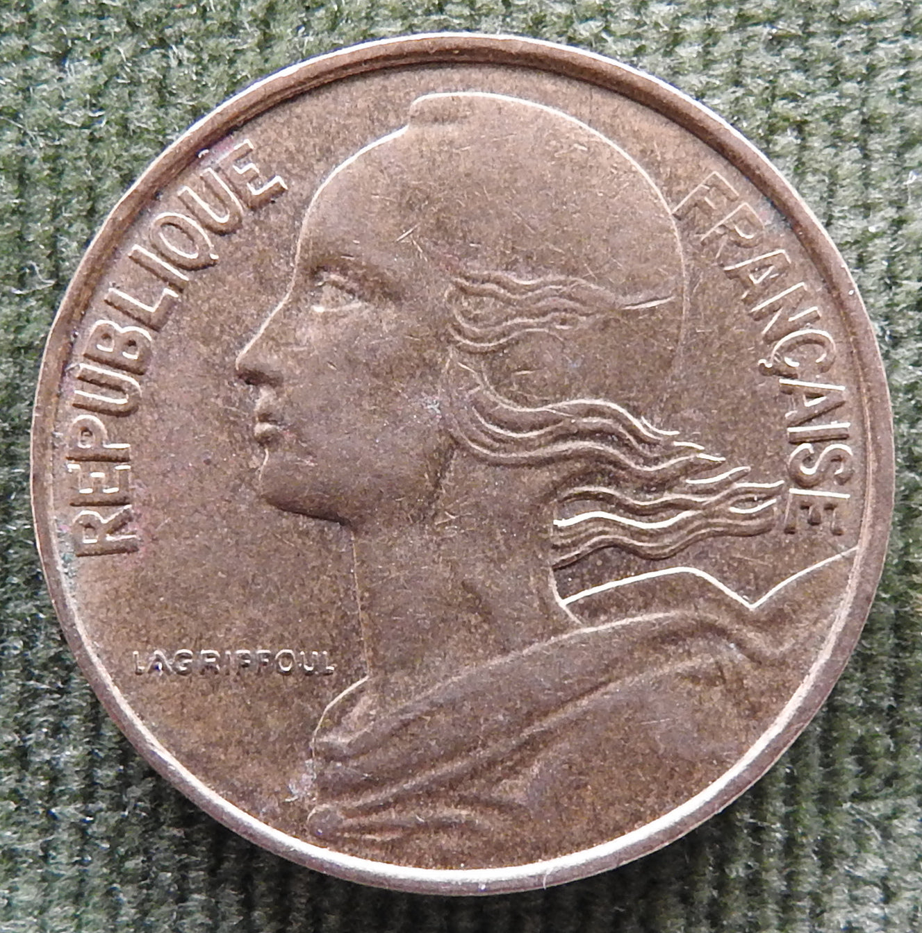 French 1978 10 Centimes Coin - Circulated