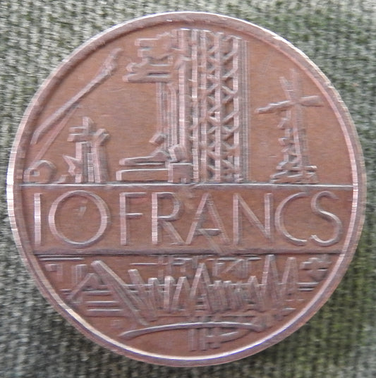 French 1978 10 Franc Coin - Circulated
