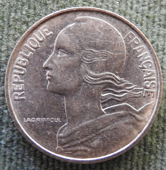 French 1984 10 Centimes Coin - Circulated
