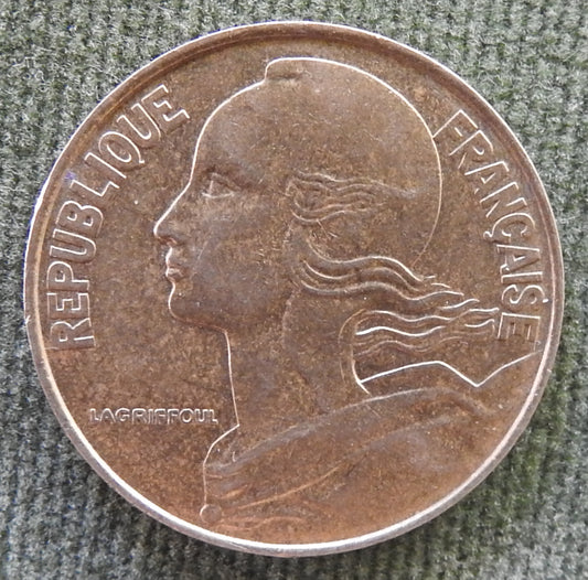 French 1994 20 Centimes Coin