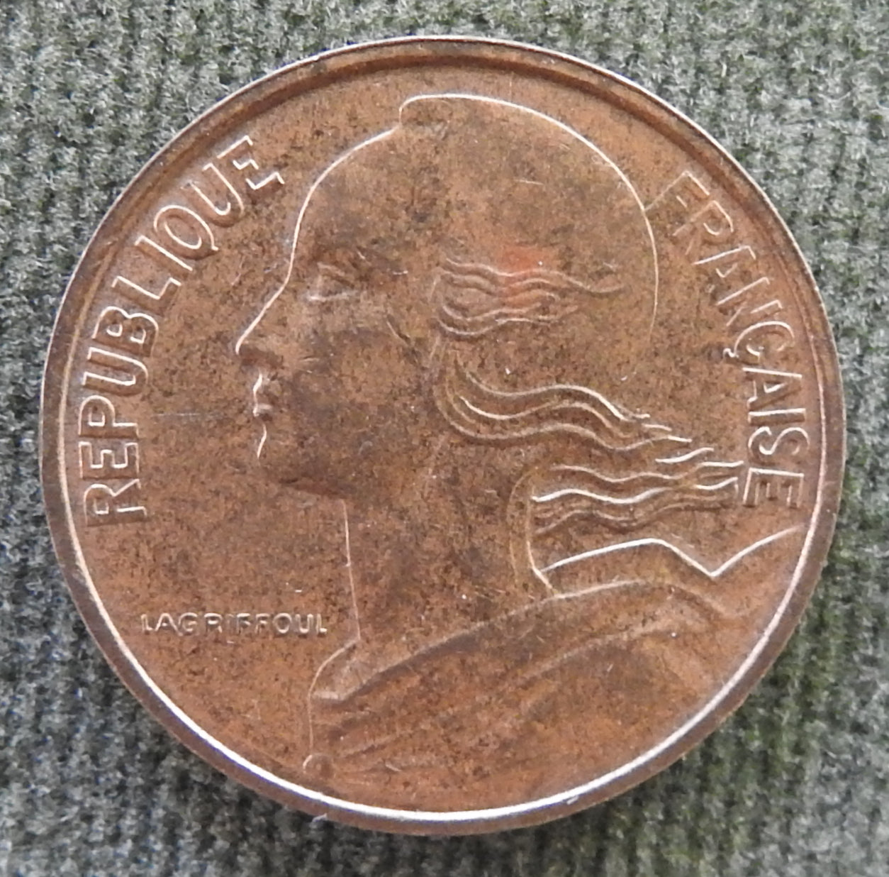 French 1998 10 Centimes Coin