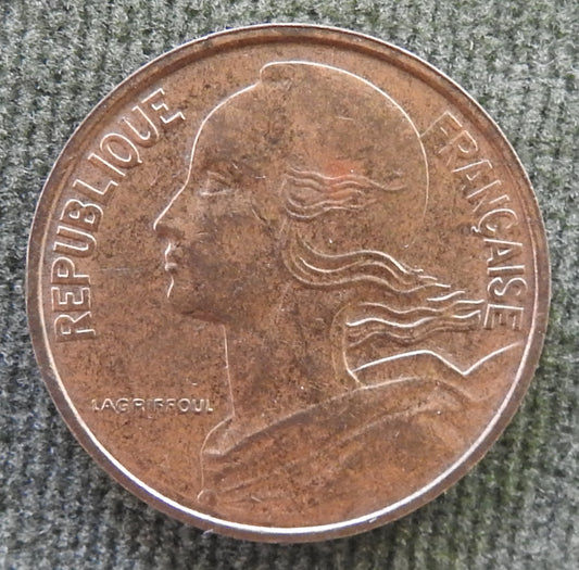French 1998 10 Centimes Coin