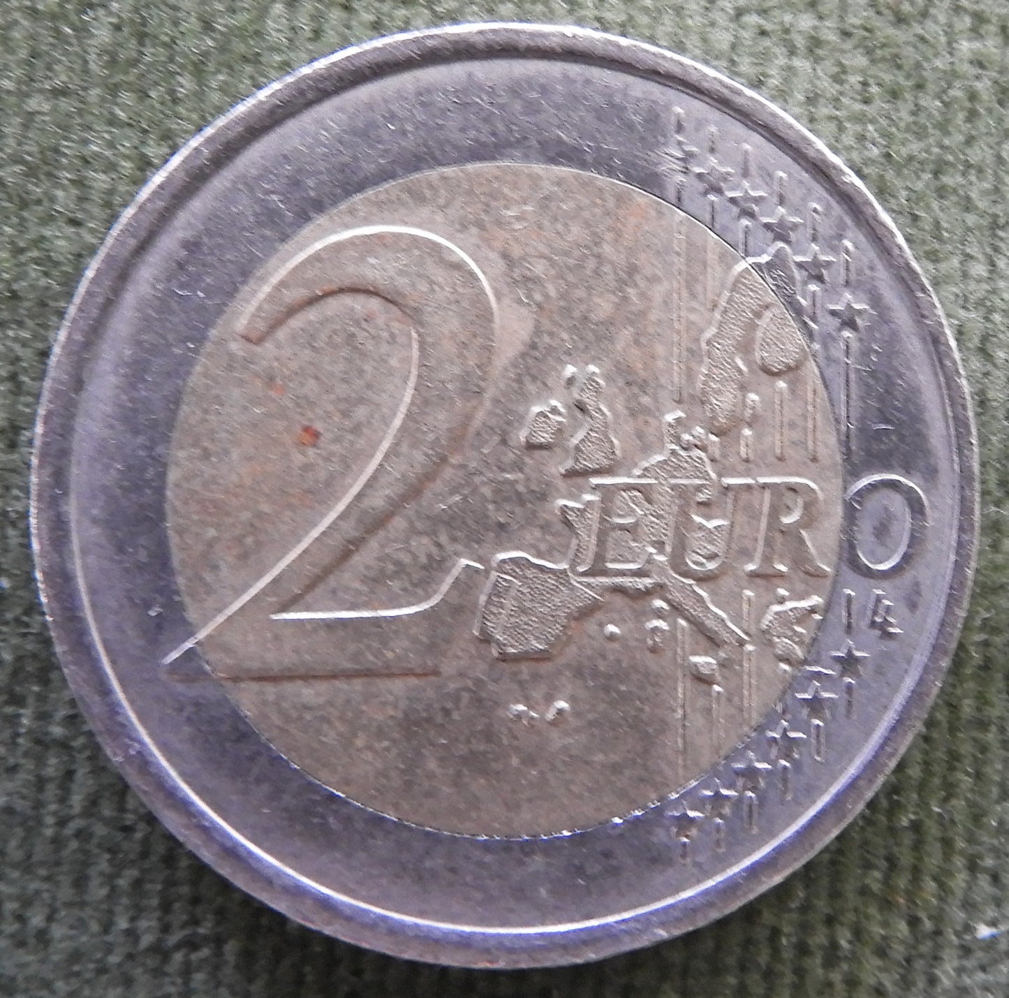 French 2001 2 Euro Tree Of Life Coin - Circulated