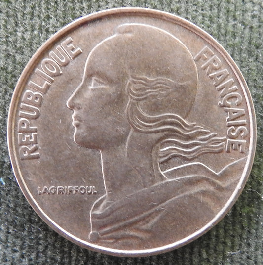 French 1974 20 Twenty Centimes Coin