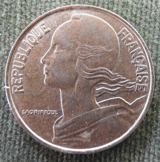 French 1989 20 Twenty Centimes Coin - Circulated