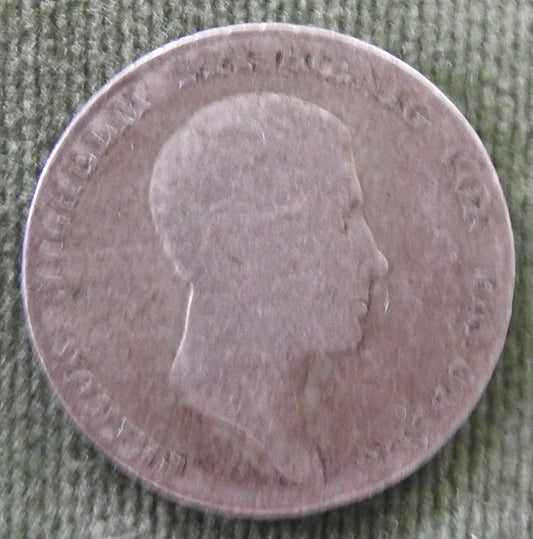 Kingdom of Prussia 1817 ⅙ Reichsthaler Silver Coin - Friedrich Wilhelm III